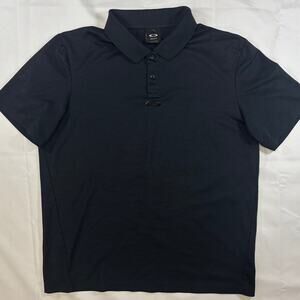 Oakley Black/Black Polo Shirt